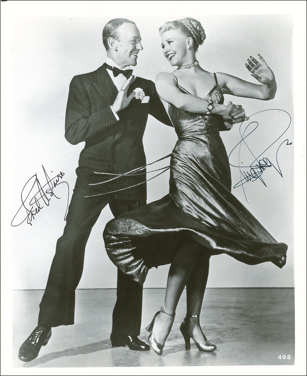 Lot #814 Fred Astaire and Ginger Rogers