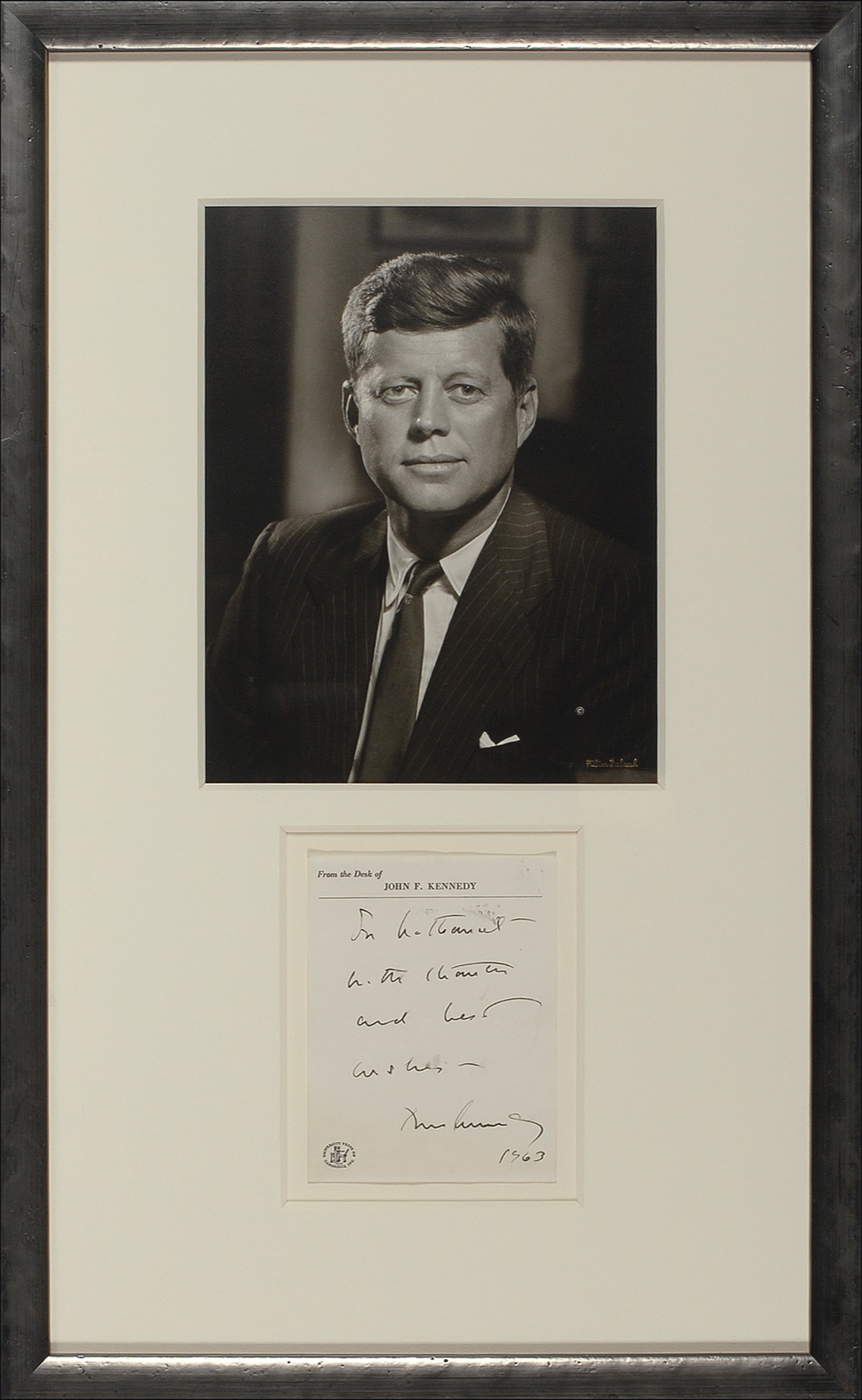 Lot #60 John F. Kennedy