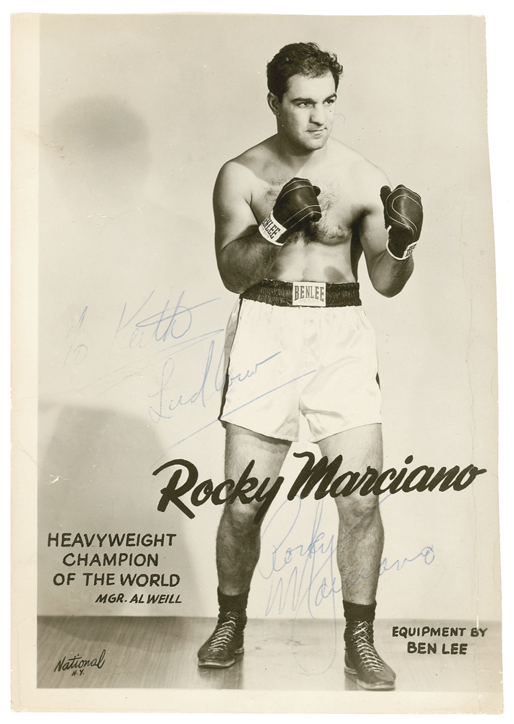 Lot #1288 Rocky Marciano