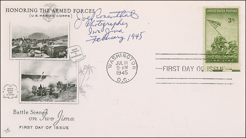 Lot #335 Iwo Jima: Joe Rosenthal