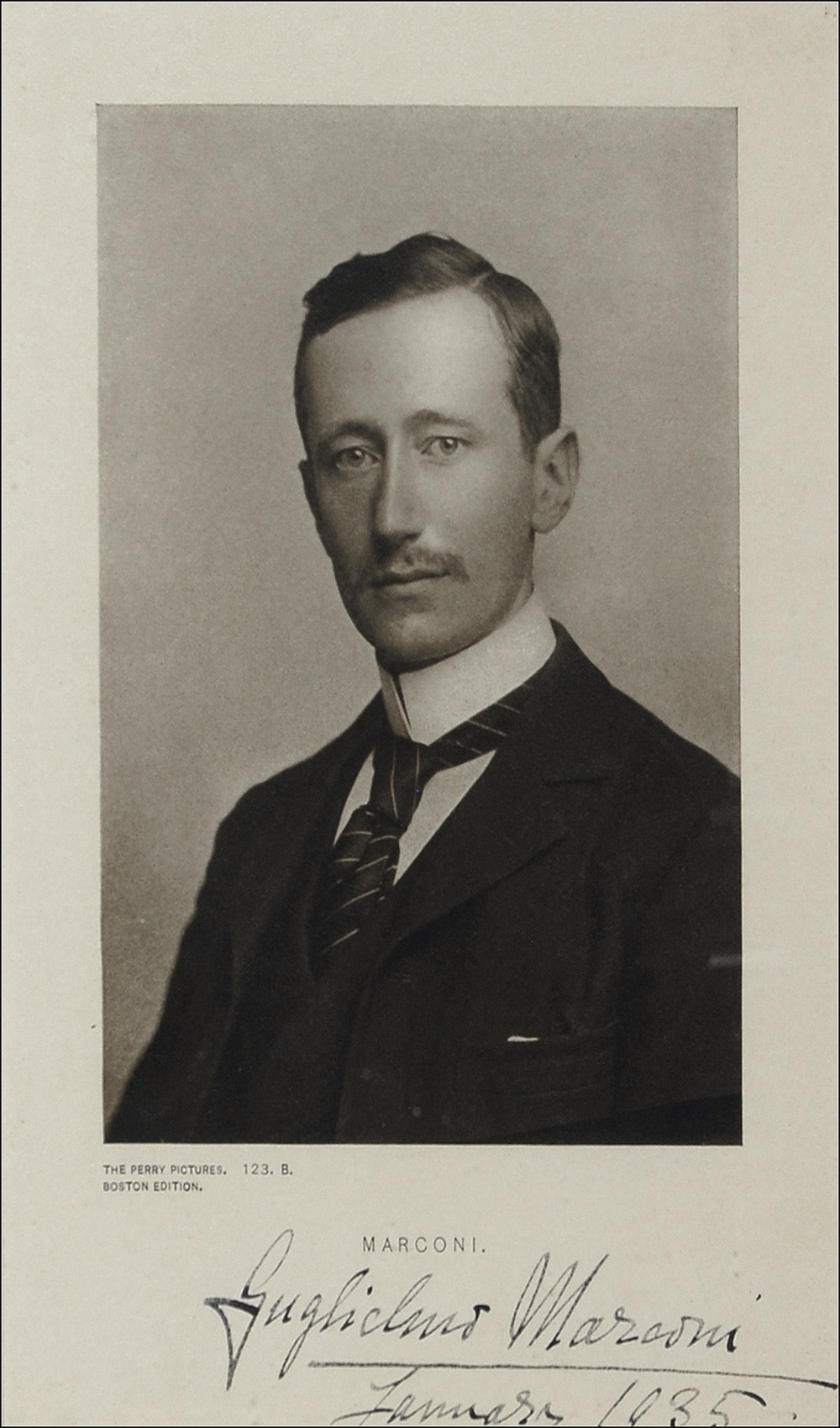 Lot #233 Guglielmo Marconi