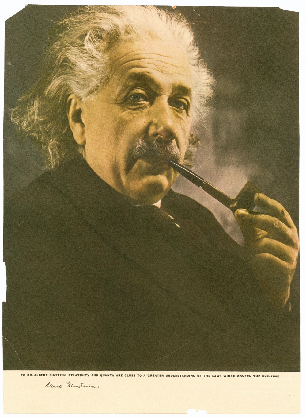 Lot #188 Albert Einstein