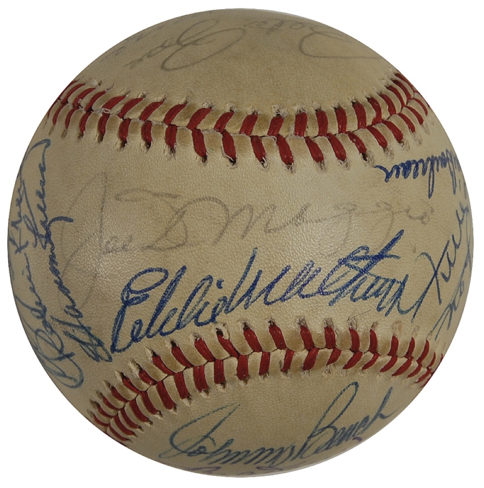 Lot #1094 Baseball Hall of Famers