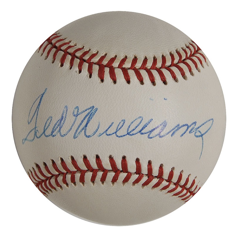 Lot #1318 Ted Williams