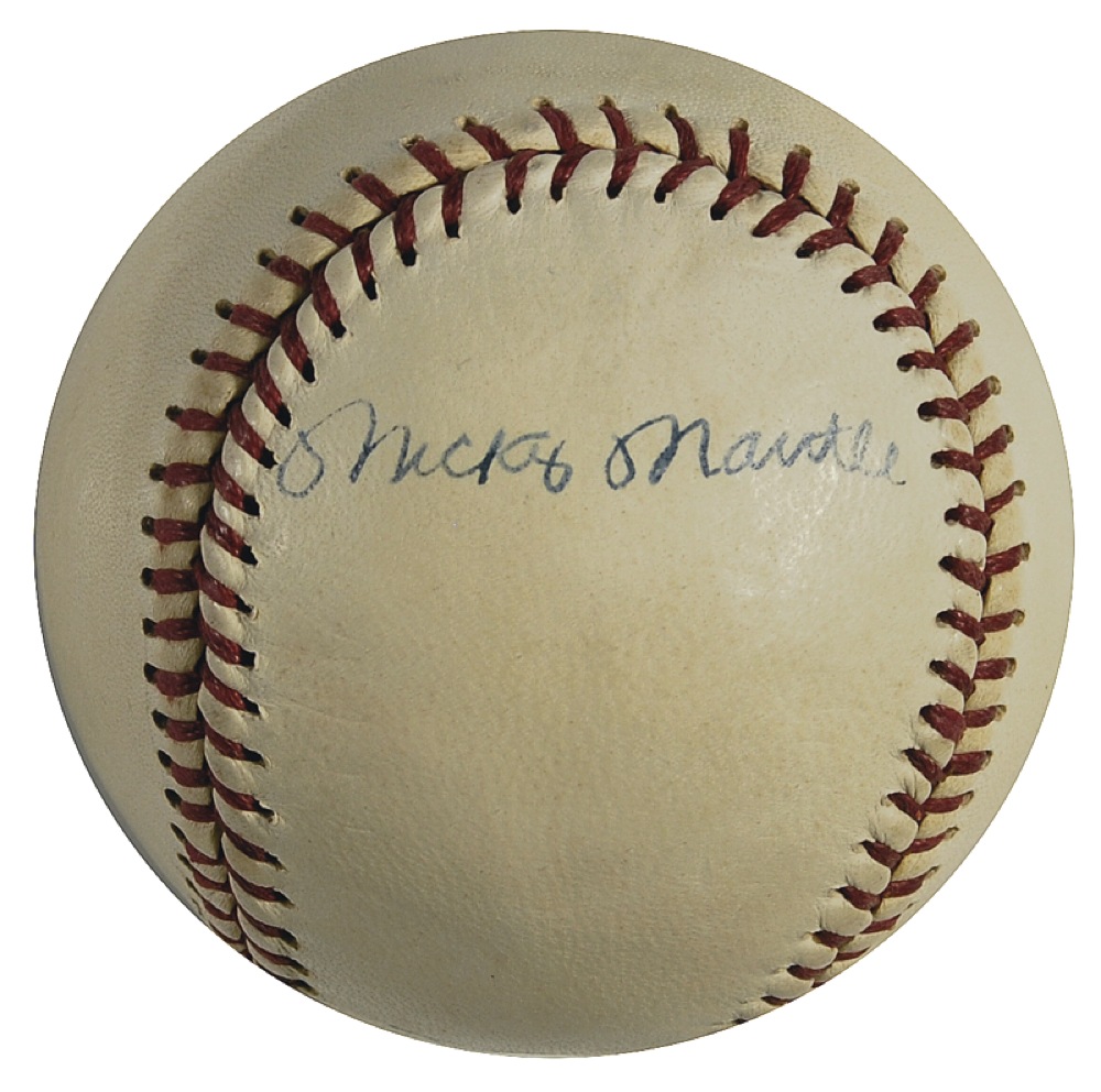 Lot #1186 Mickey Mantle