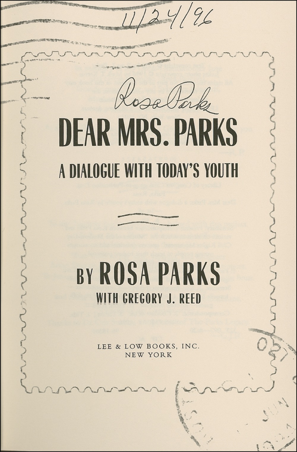 Lot #286 Rosa Parks