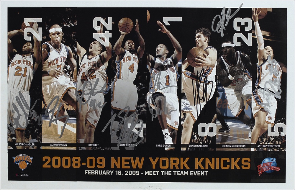 Lot #1201 NY Knicks