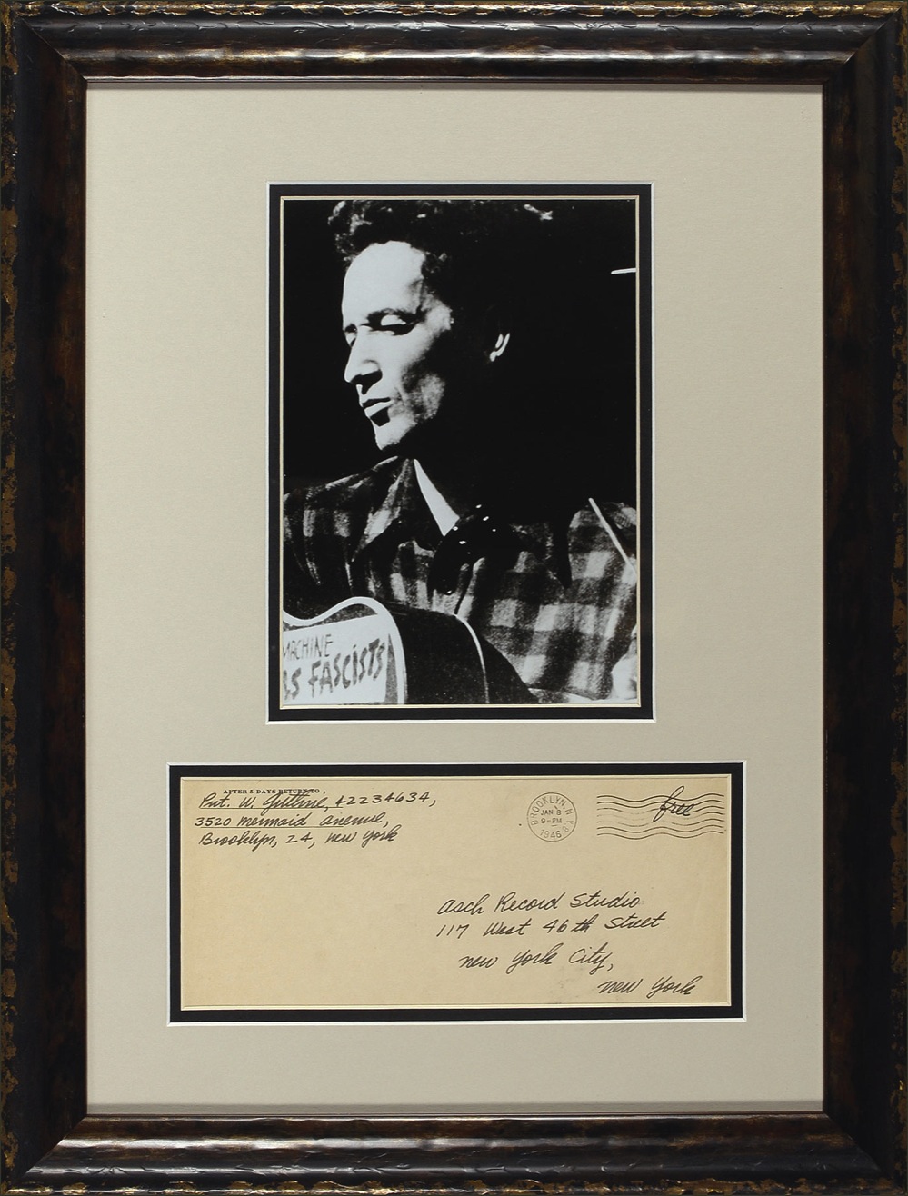 Lot #767 Woody Guthrie