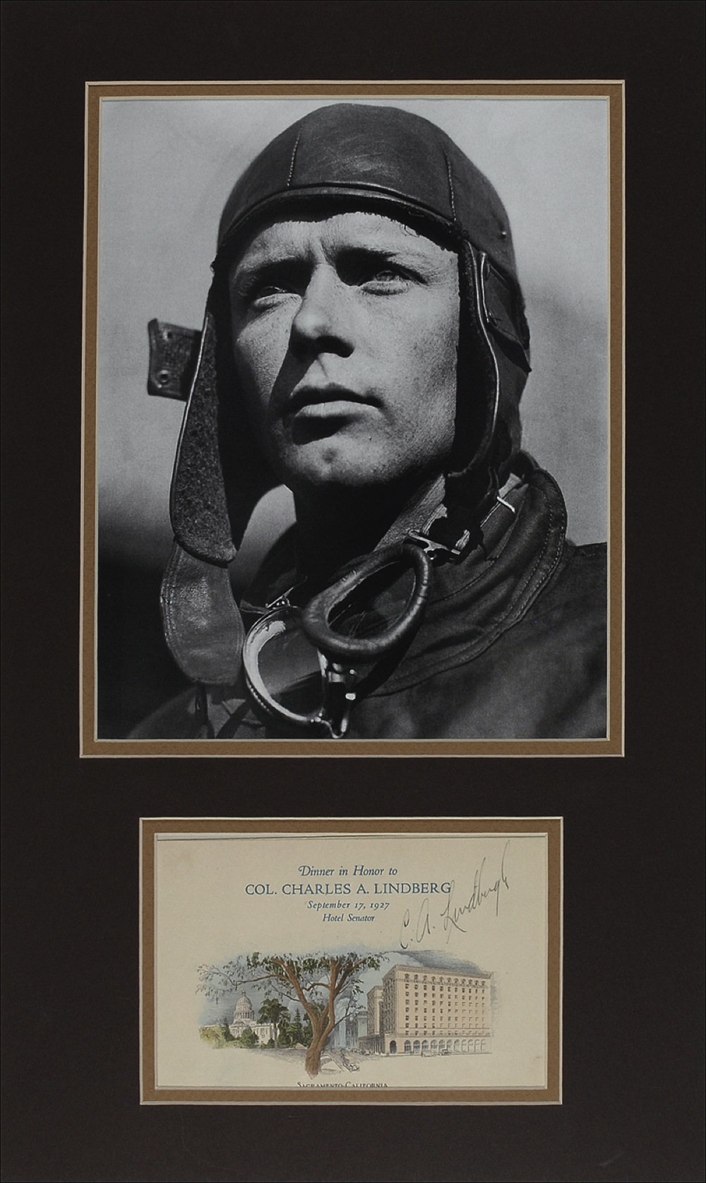 Lot #487 Charles Lindbergh