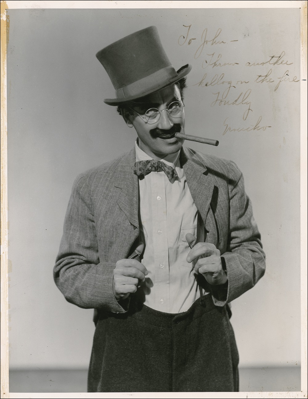 Lot #972 Groucho Marx