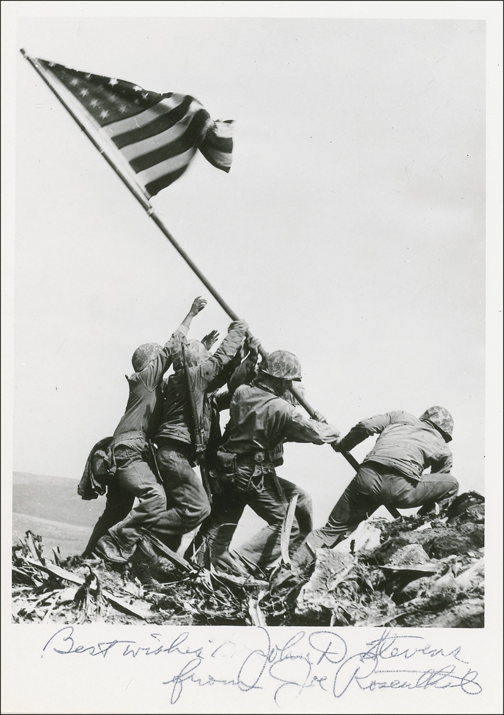Lot #388 Iwo Jima: Joe Rosenthal