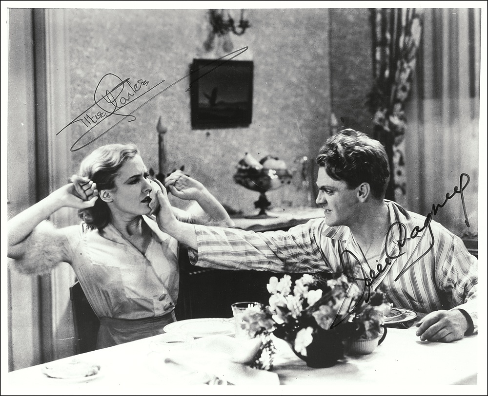 Lot #846 James Cagney and Mae Clarke