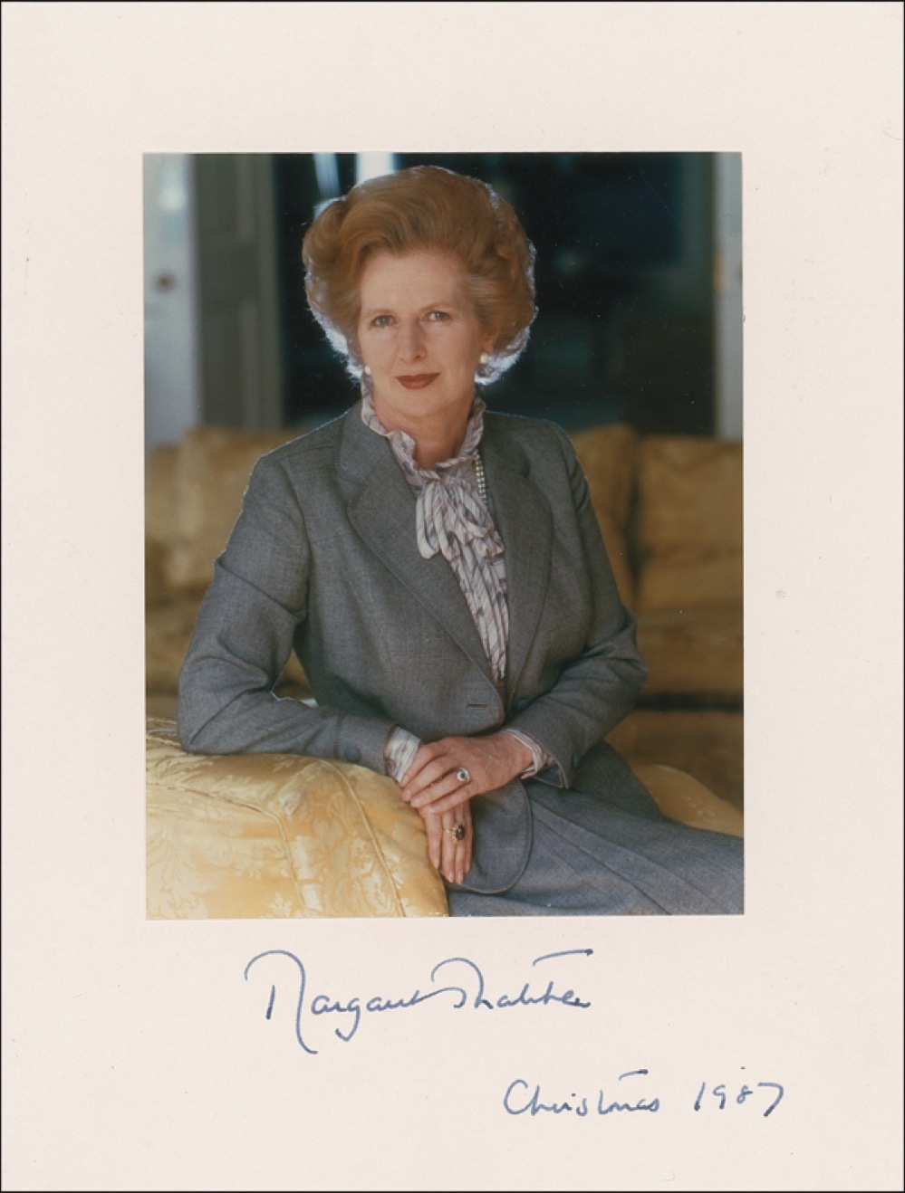 Lot #318 Margaret Thatcher
