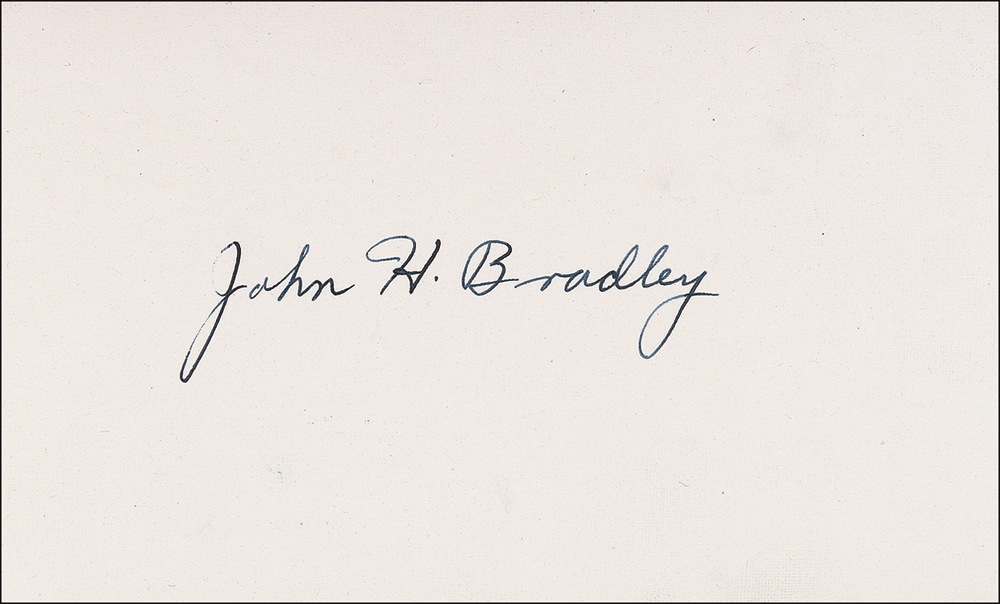 Lot #366 Iwo Jima: John Bradley
