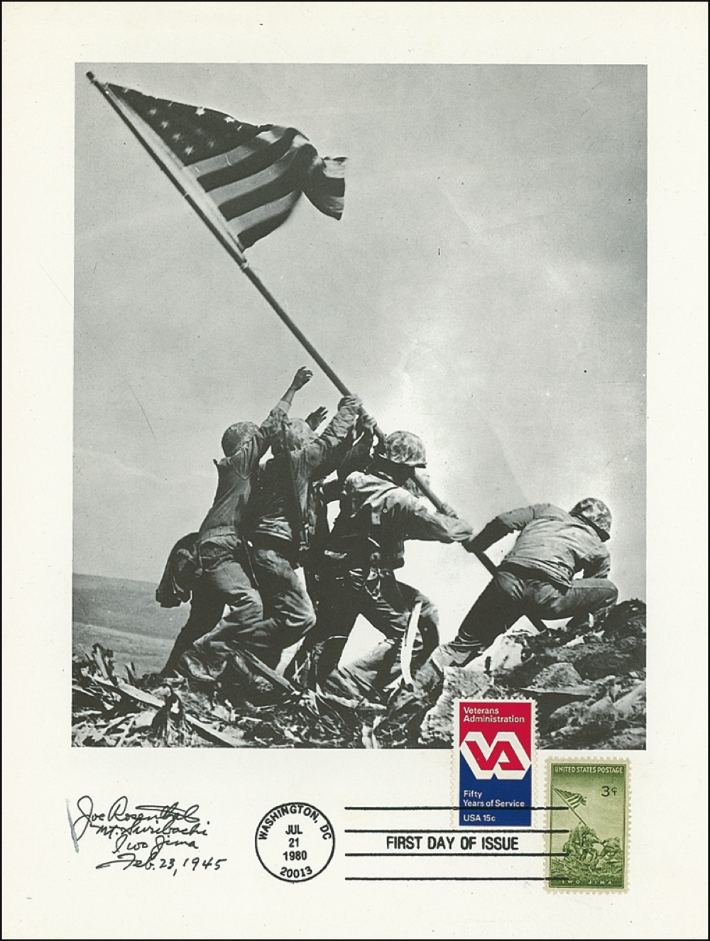 Lot #368 Iwo Jima: Joe Rosenthal