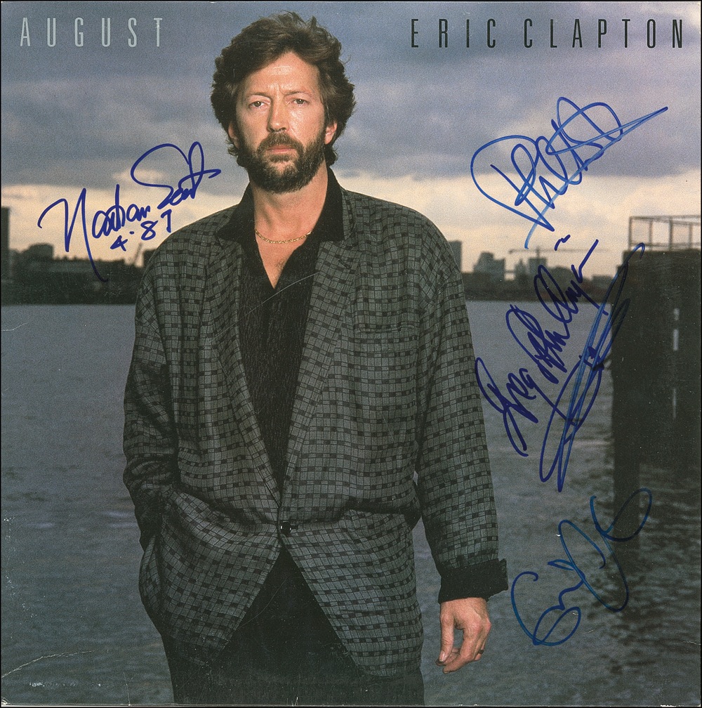 Lot #748 Eric Clapton and Phil Collins
