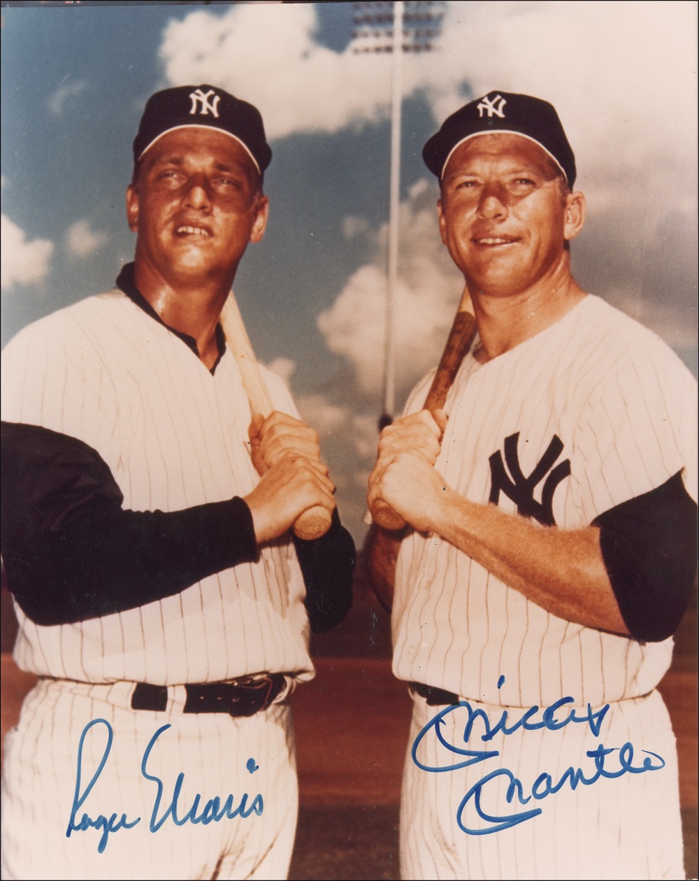 Lot #1178 Mickey Mantle and Roger Maris