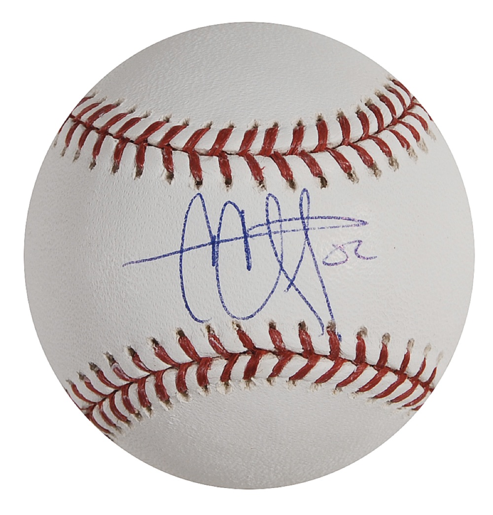 C.C. Sabathia Autographed Baseball Authentic Signature