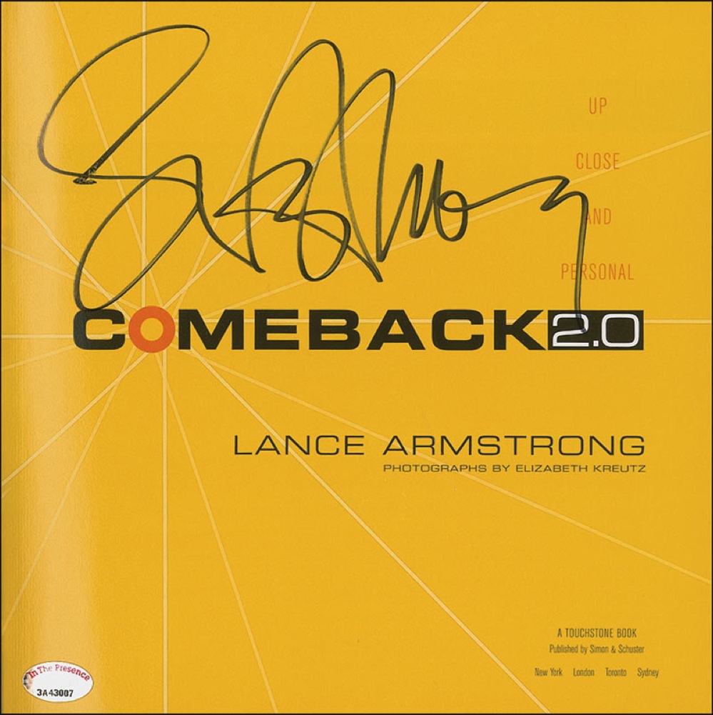 Lot #1247 Lance Armstrong