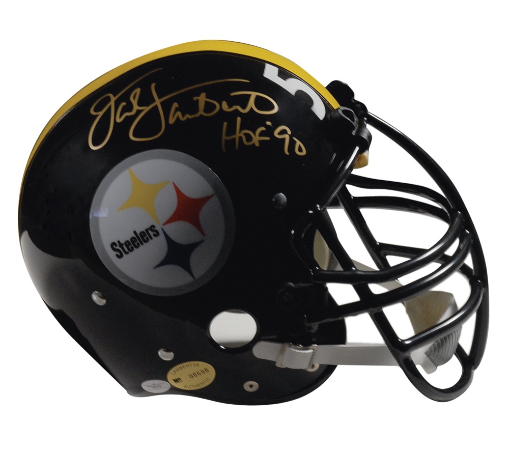 jack lambert helmet