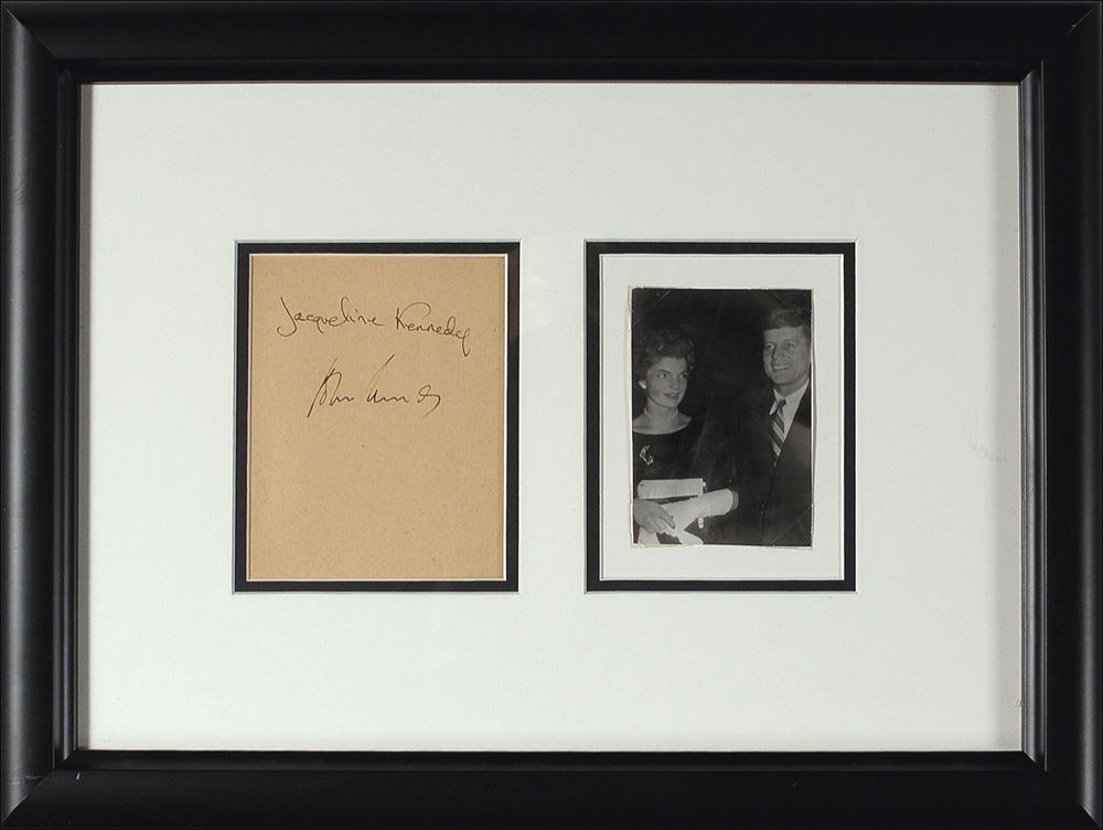 Lot #85 John F. and Jacqueline Kennedy