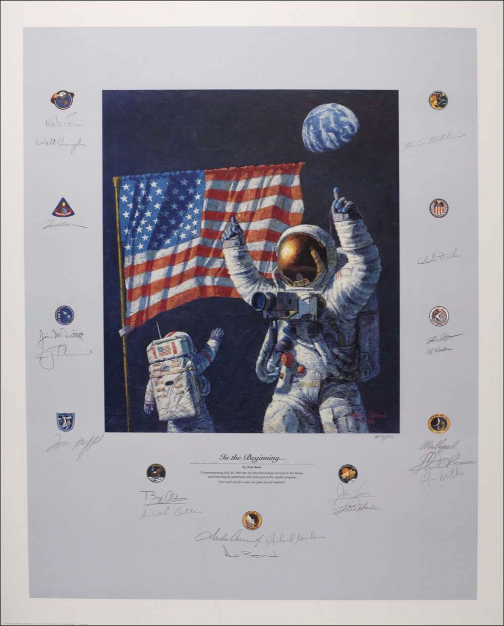 Lot #452 Apollo Astronauts