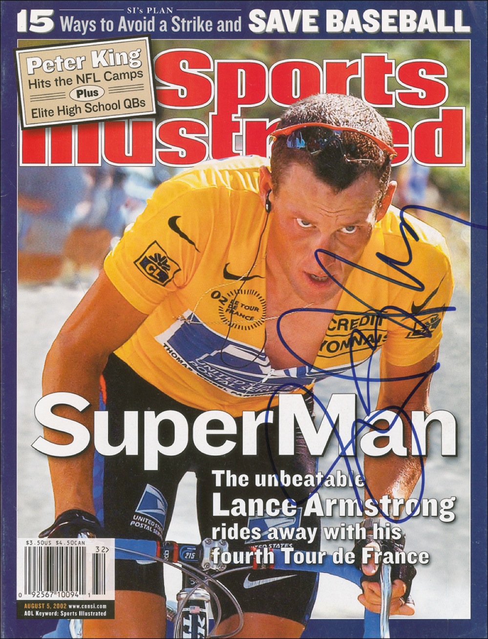 Lot #1112 Lance Armstrong