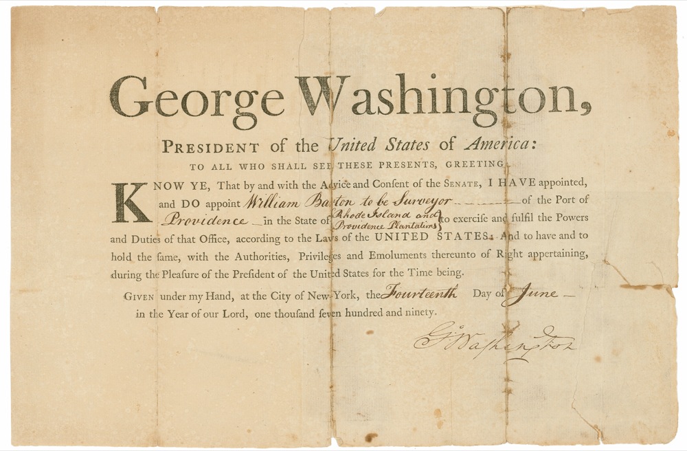 Lot #157 George Washington
