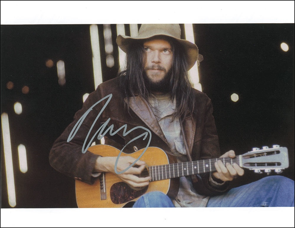 Lot #854 Neil Young