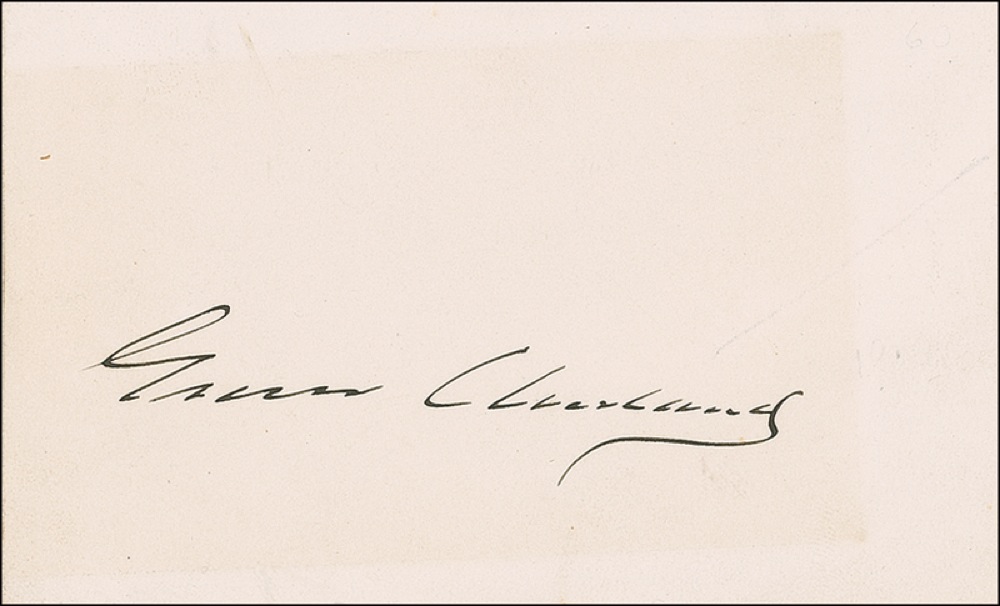 Lot #20 Grover Cleveland
