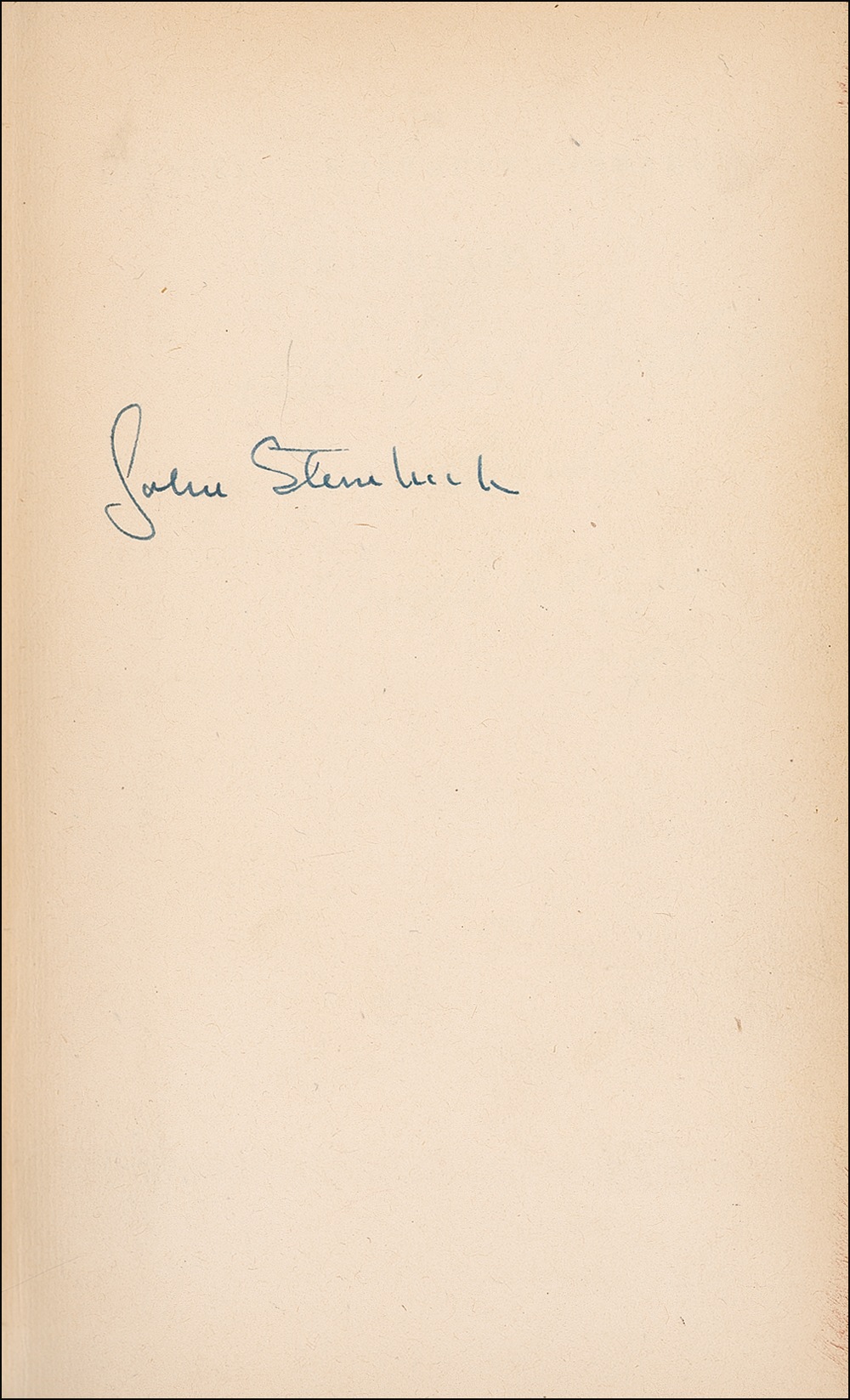 Lot #576 John Steinbeck