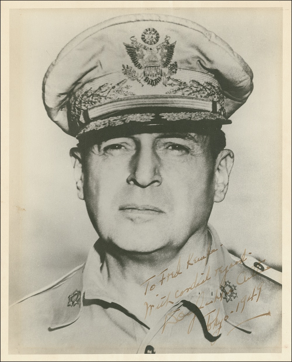 Lot #339 Douglas MacArthur
