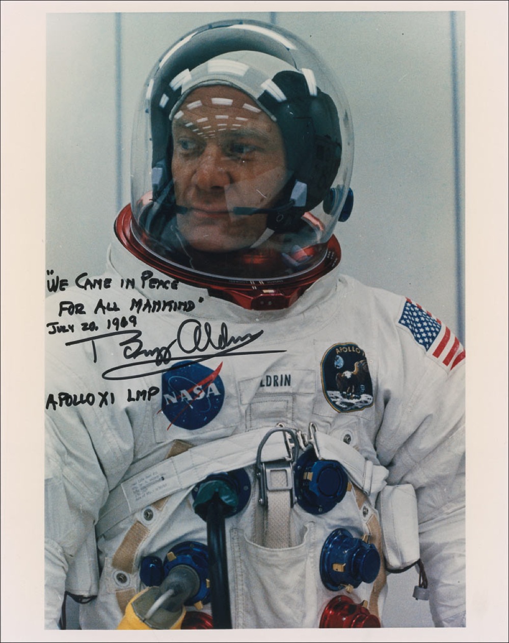 Lot #483 Buzz Aldrin