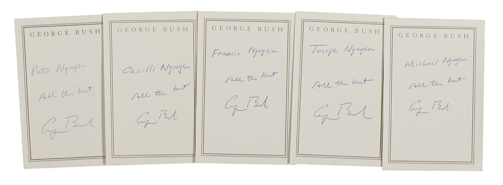 Lot #13 George Bush
