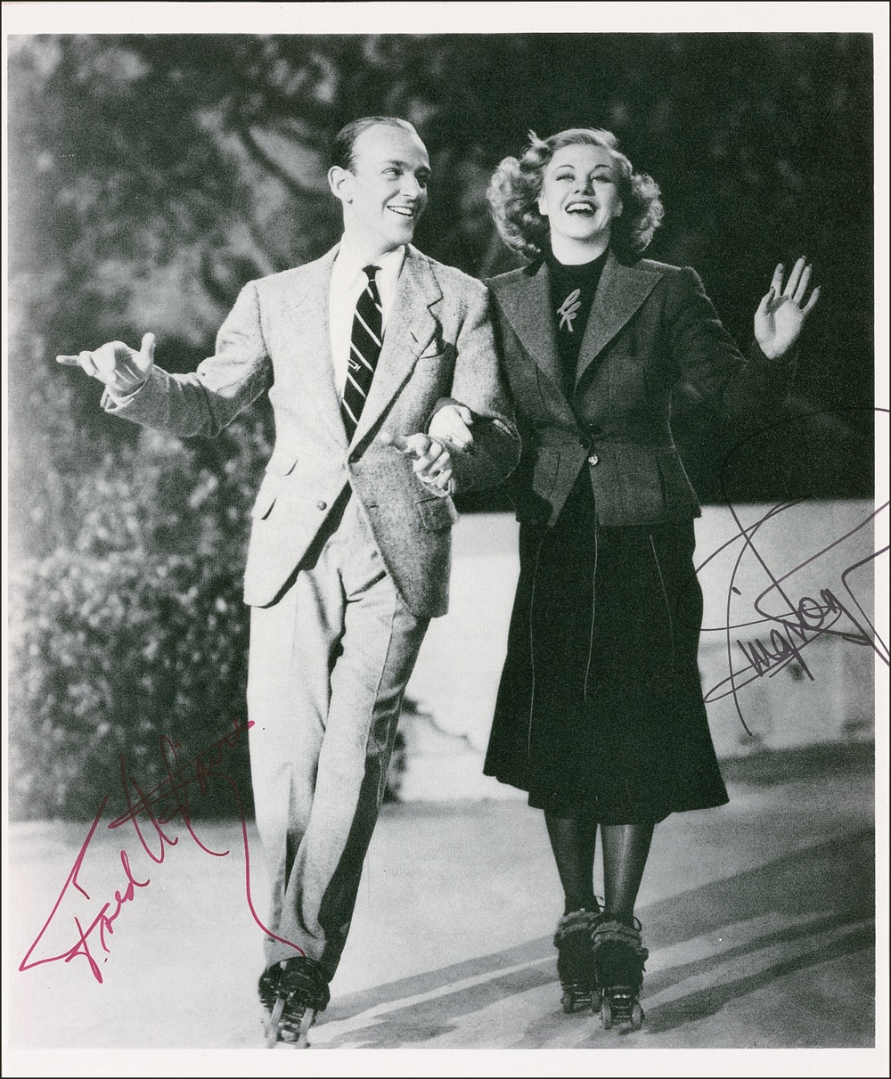 Lot #831 Fred Astaire and Ginger Rogers