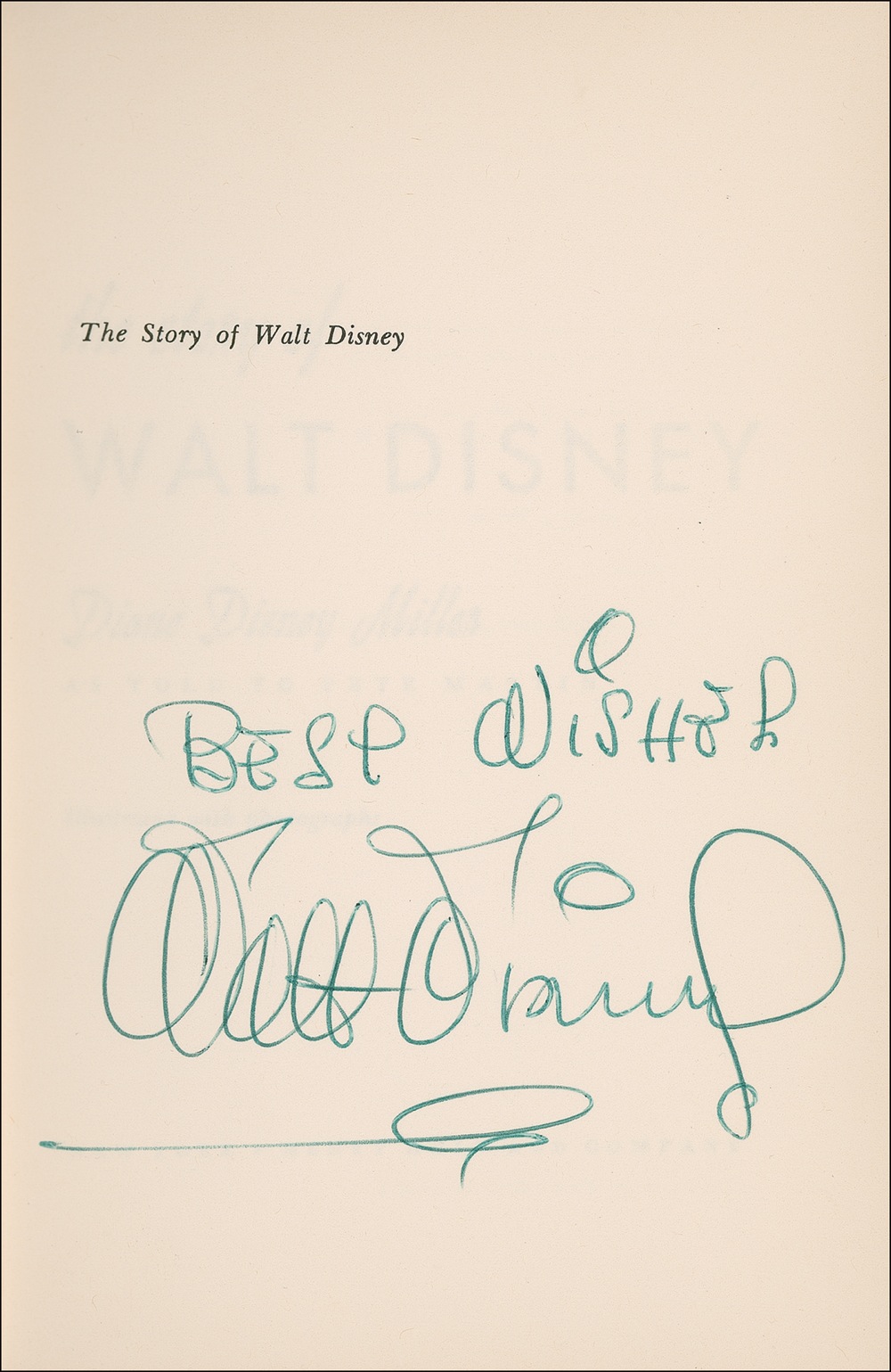 Lot #608 Walt Disney
