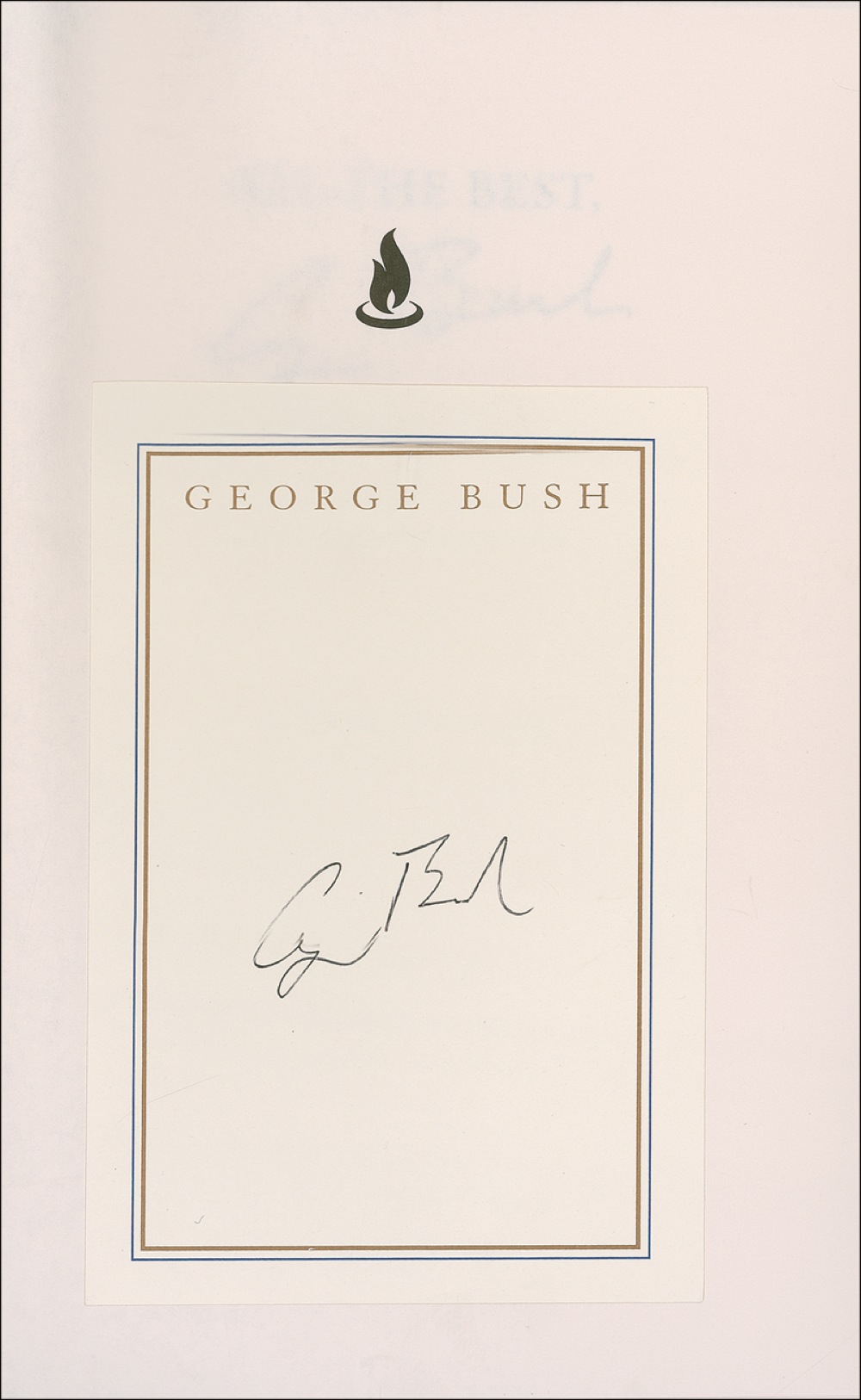 Lot #14 George Bush