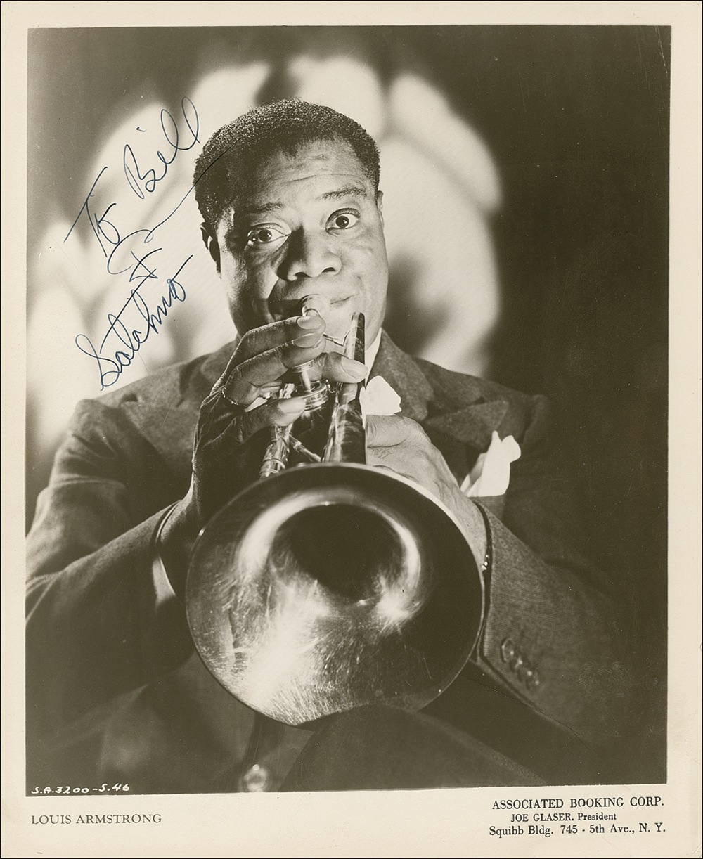 Lot #709 Louis Armstrong