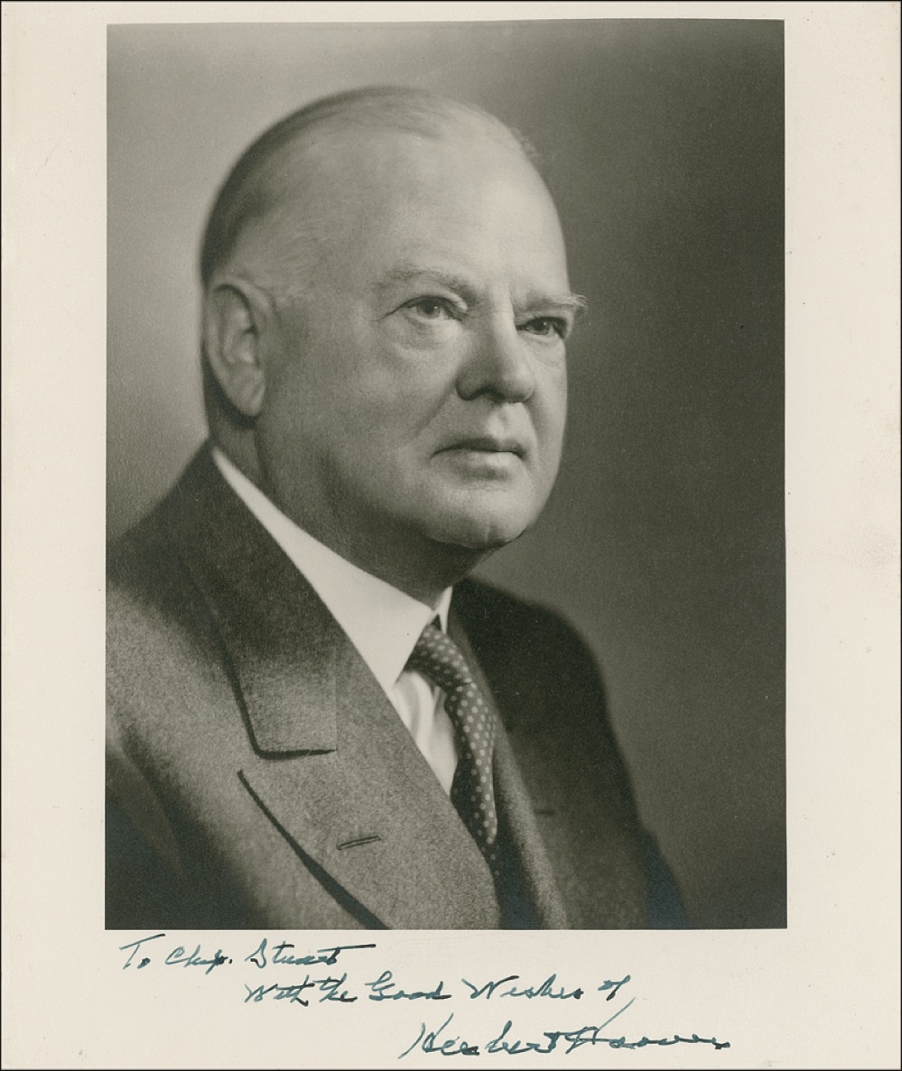 Lot #69 Herbert Hoover