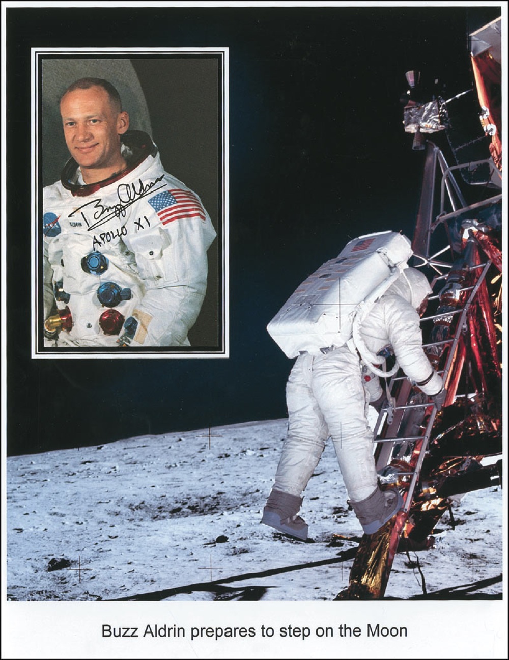 Lot #477 Buzz Aldrin