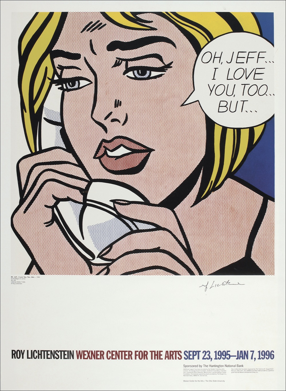 Lot #538 Roy Lichtenstein