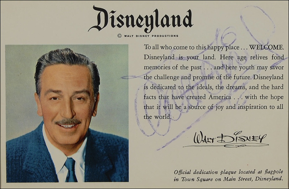 Lot #642 Walt Disney