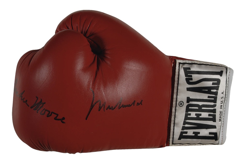 Lot #1141 Muhammad Ali and Archie Moore