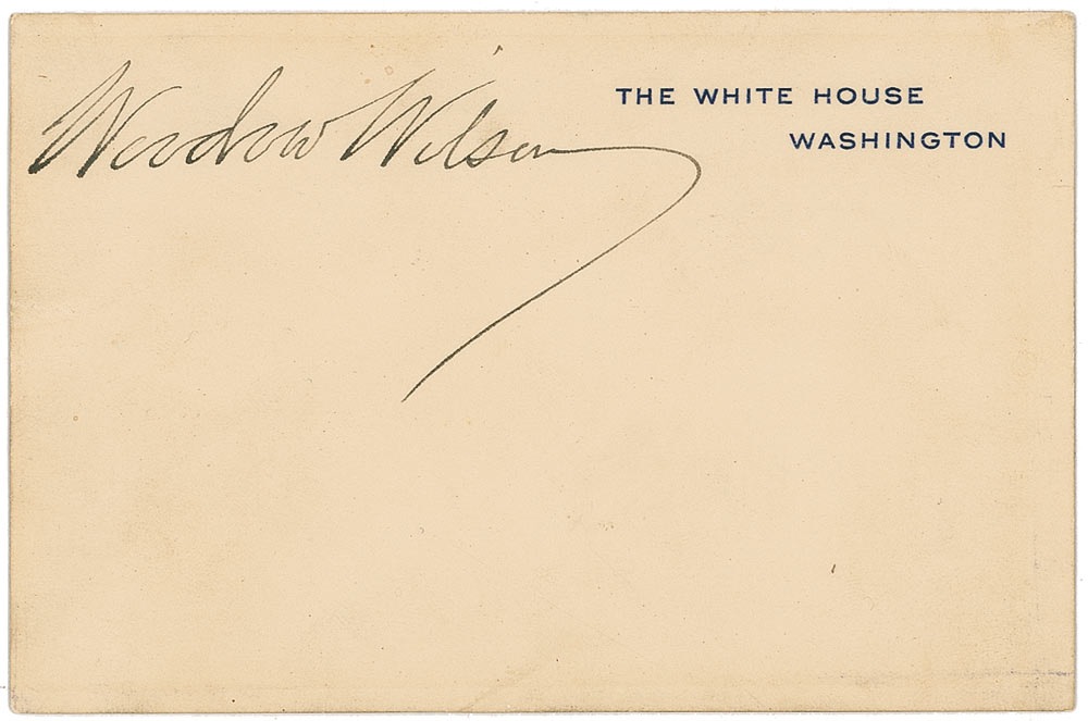 Lot #179 Woodrow Wilson