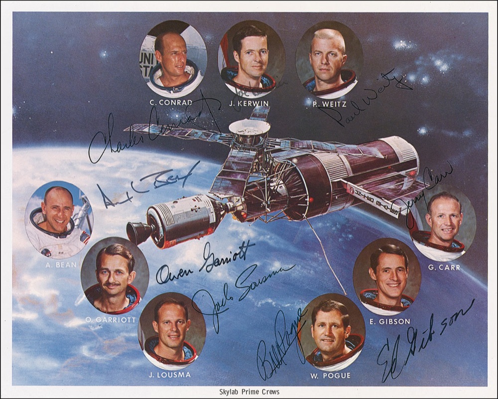 Lot #504 Skylab Astronauts