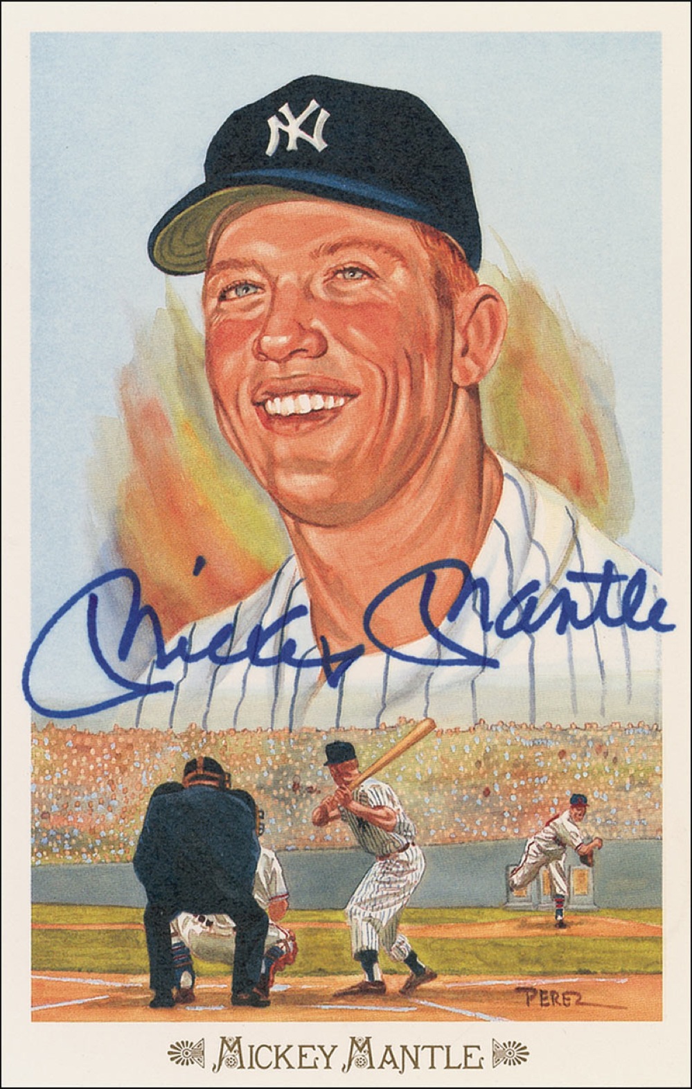 Lot #1258 Mickey Mantle