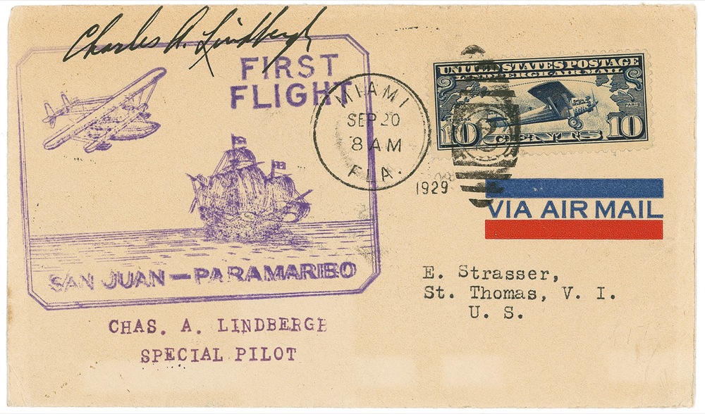 Lot #548 Charles Lindbergh