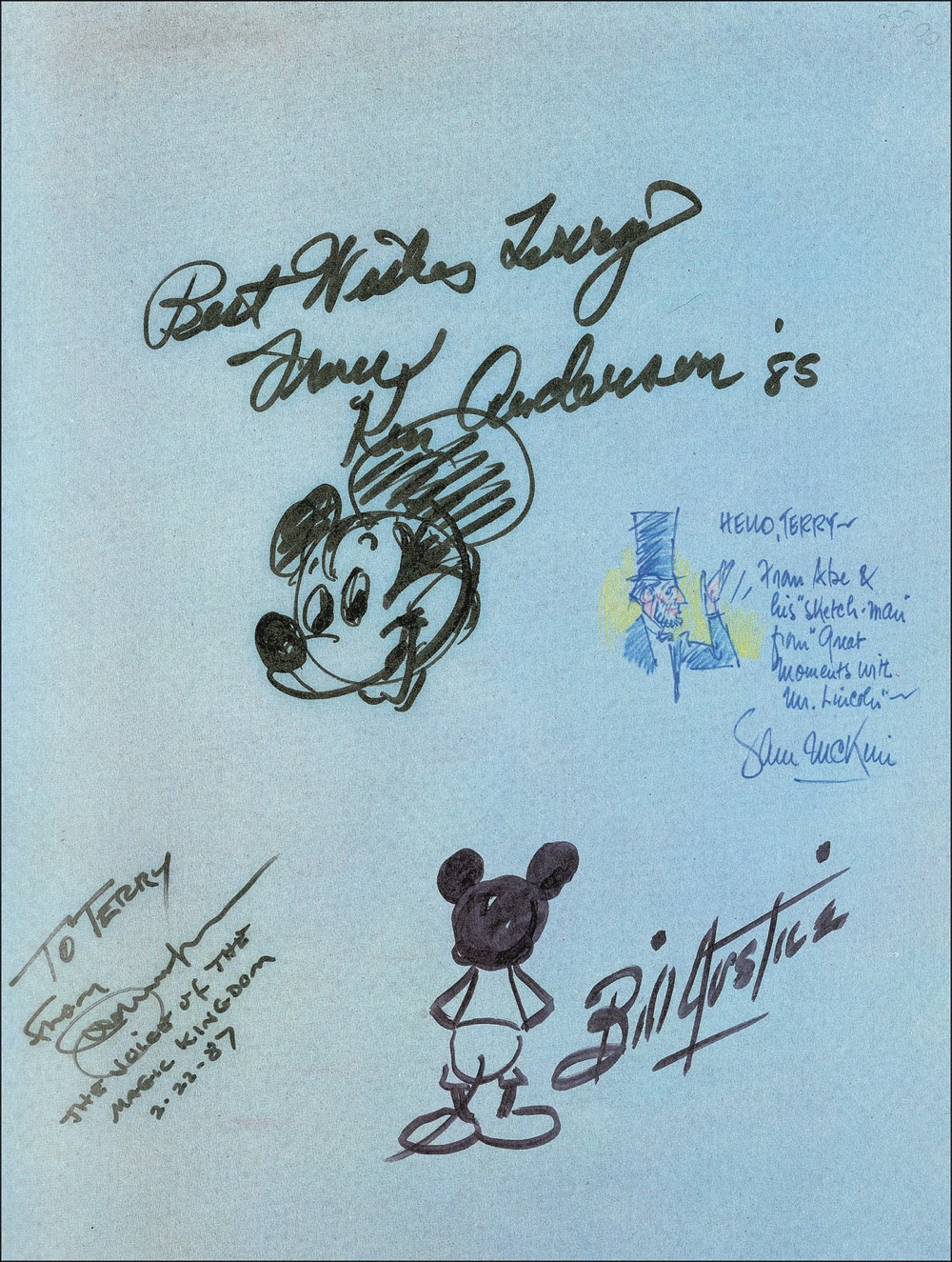 Lot #646 Disney: Animators