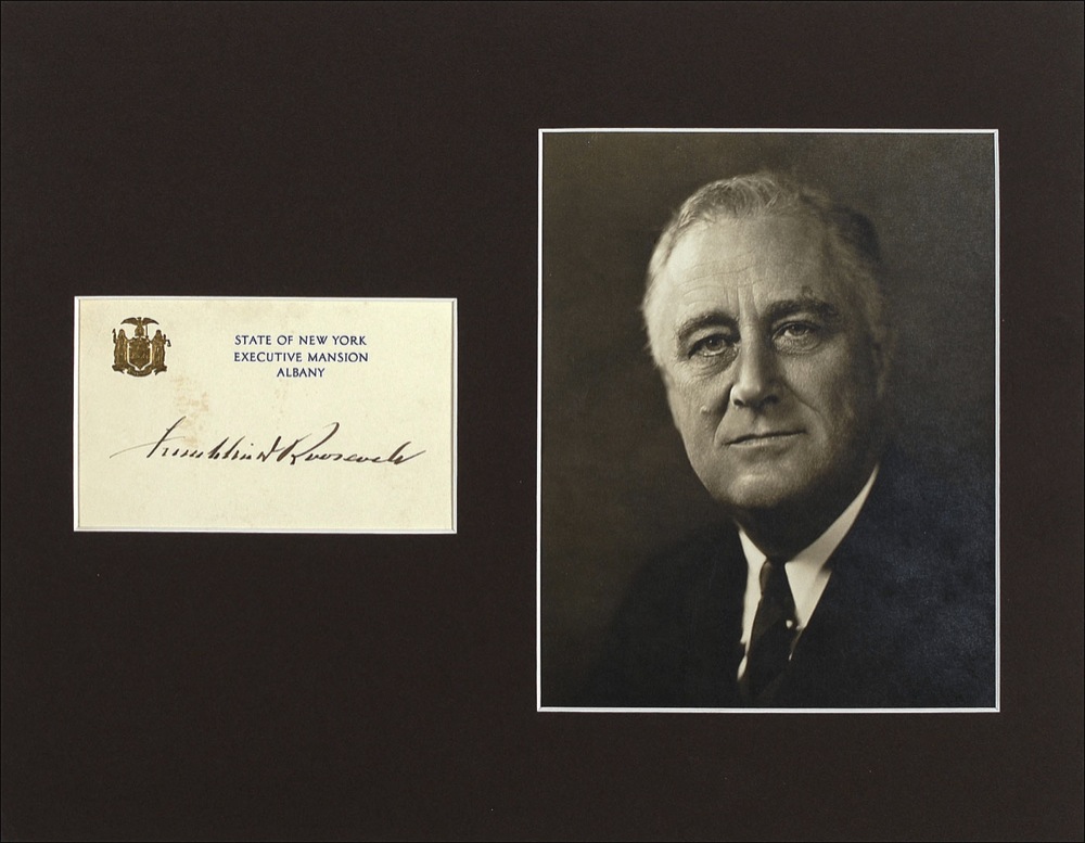 Lot #153 Franklin D. Roosevelt