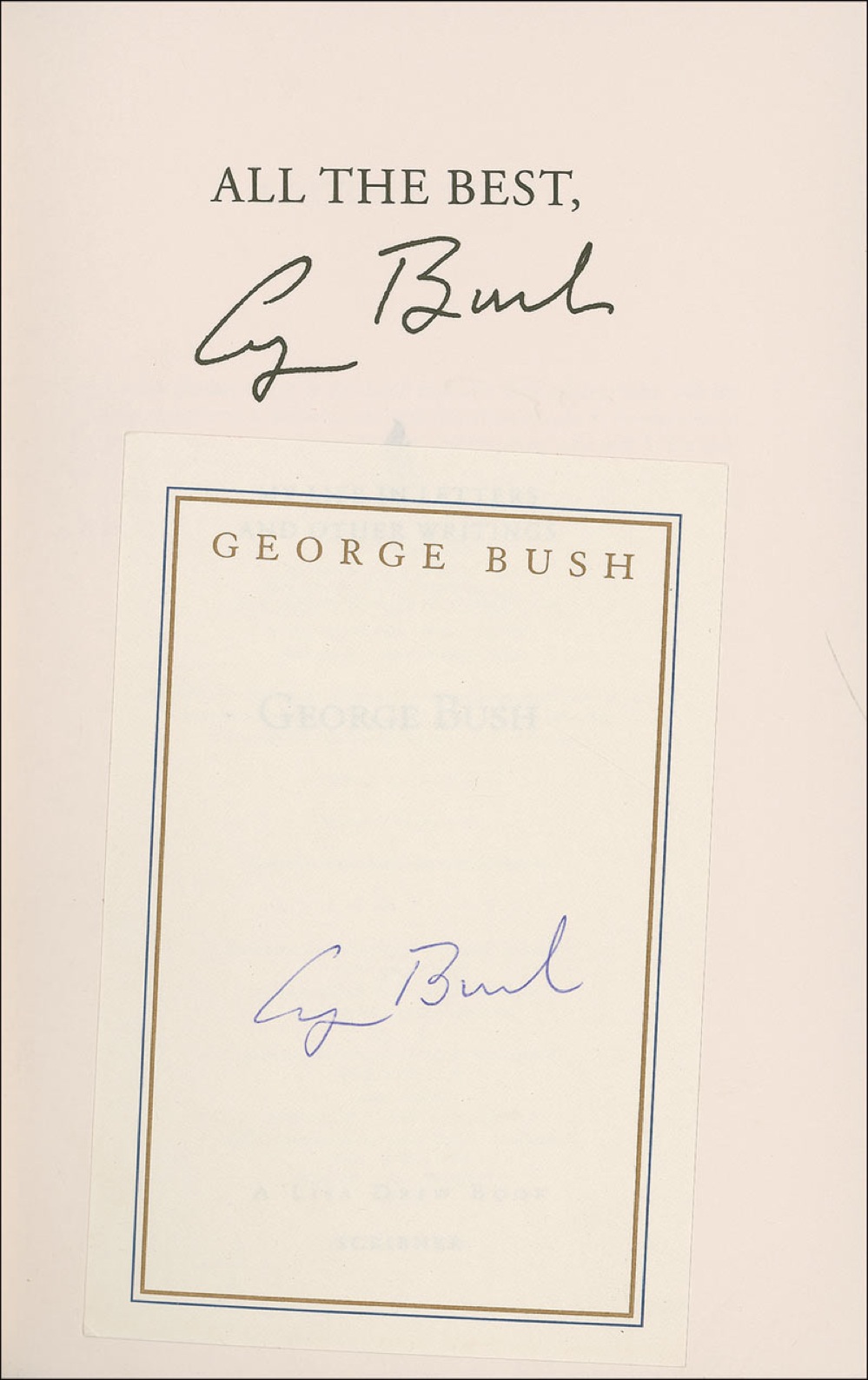 Lot #9 George Bush